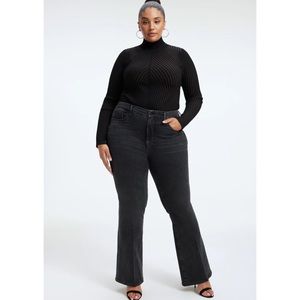 GOOD American The Flare Denim Jeans